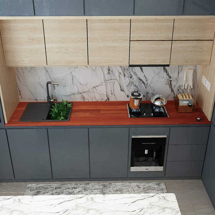 Union Rustic Kücheninsel mit Fliesenplatte | Wayfair.de